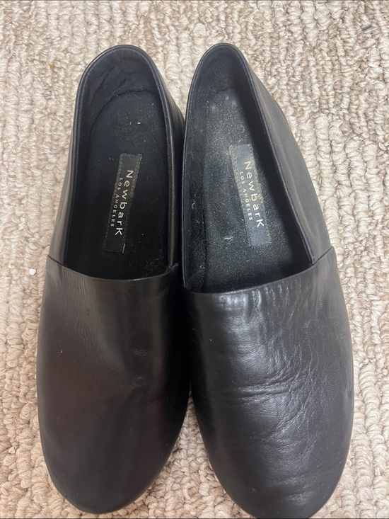 Bark Other - NewBark Black Leather Slip-On Loafers